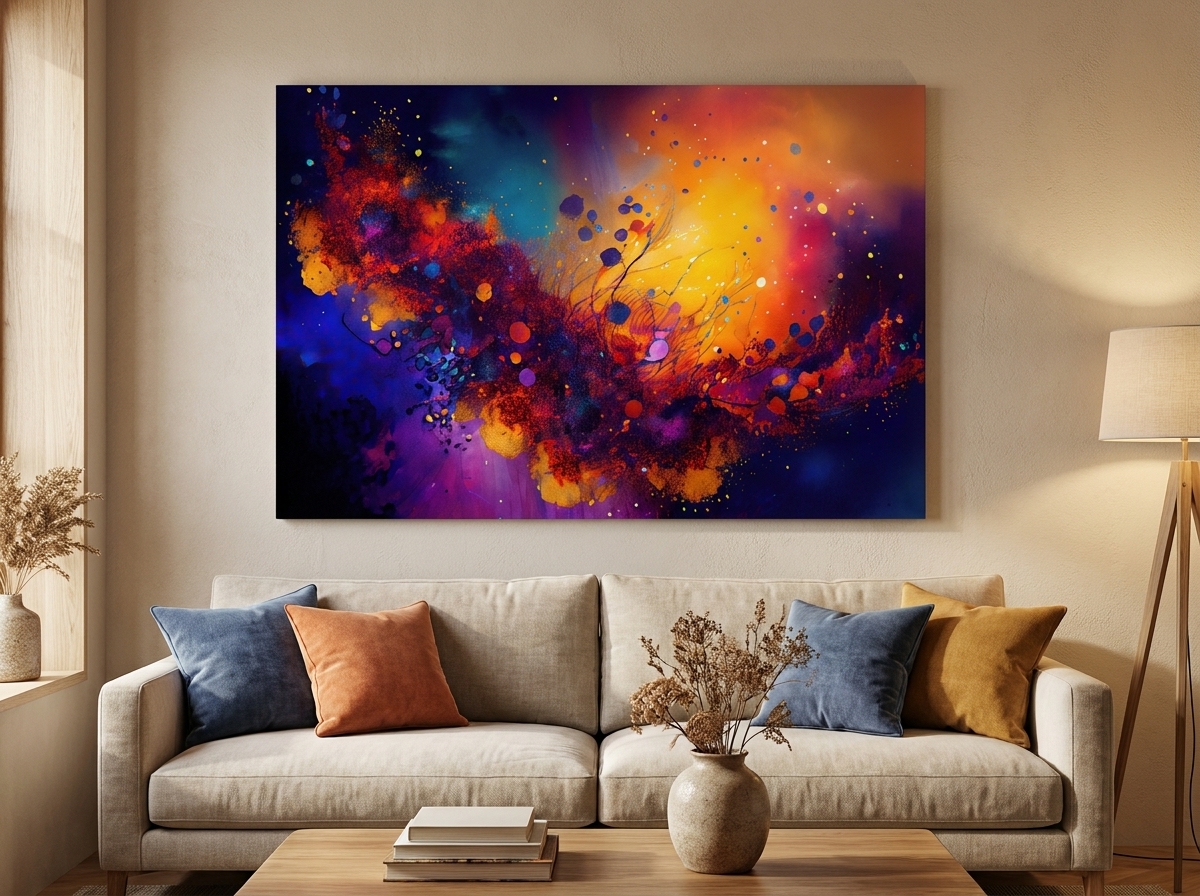Cosmic Nebula Bloom