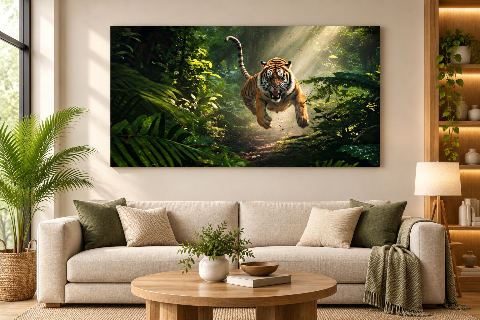 Tiger in the Jungle