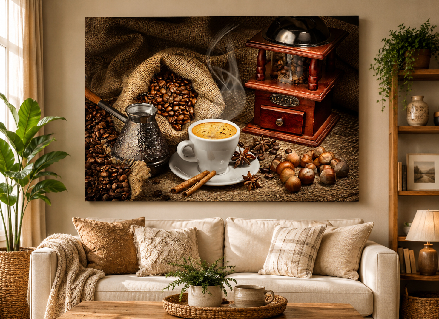 Coffee Canvas Art