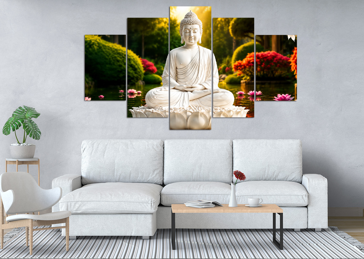 Serene Meditating Buddha
