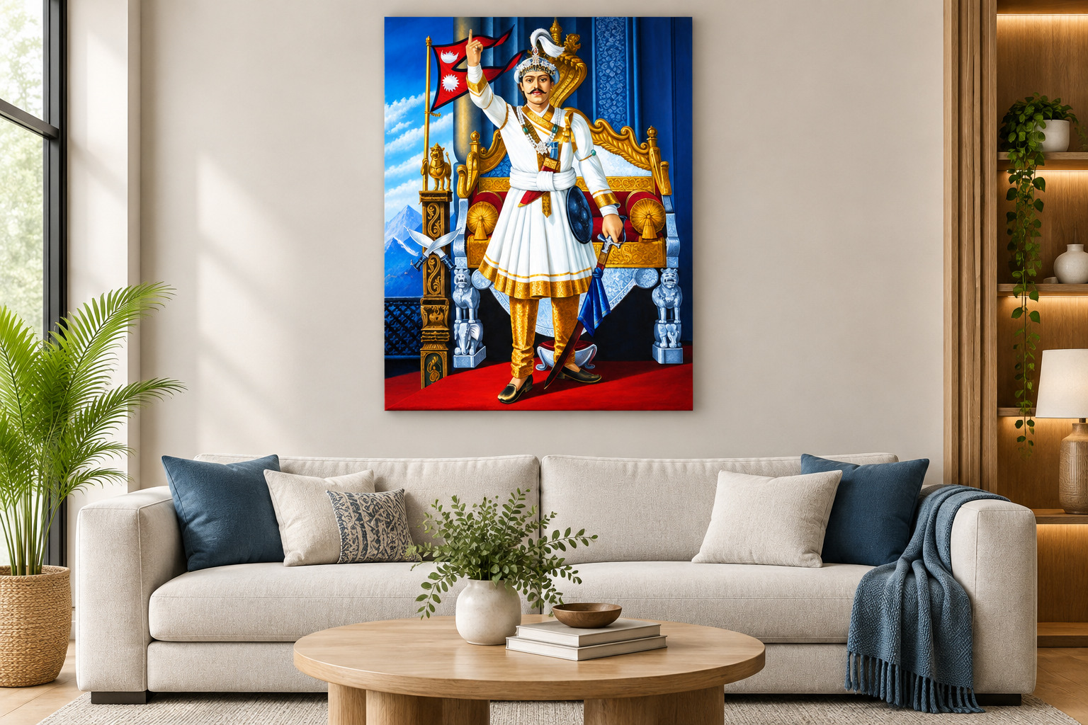King Prithvi Narayan Shah Historical