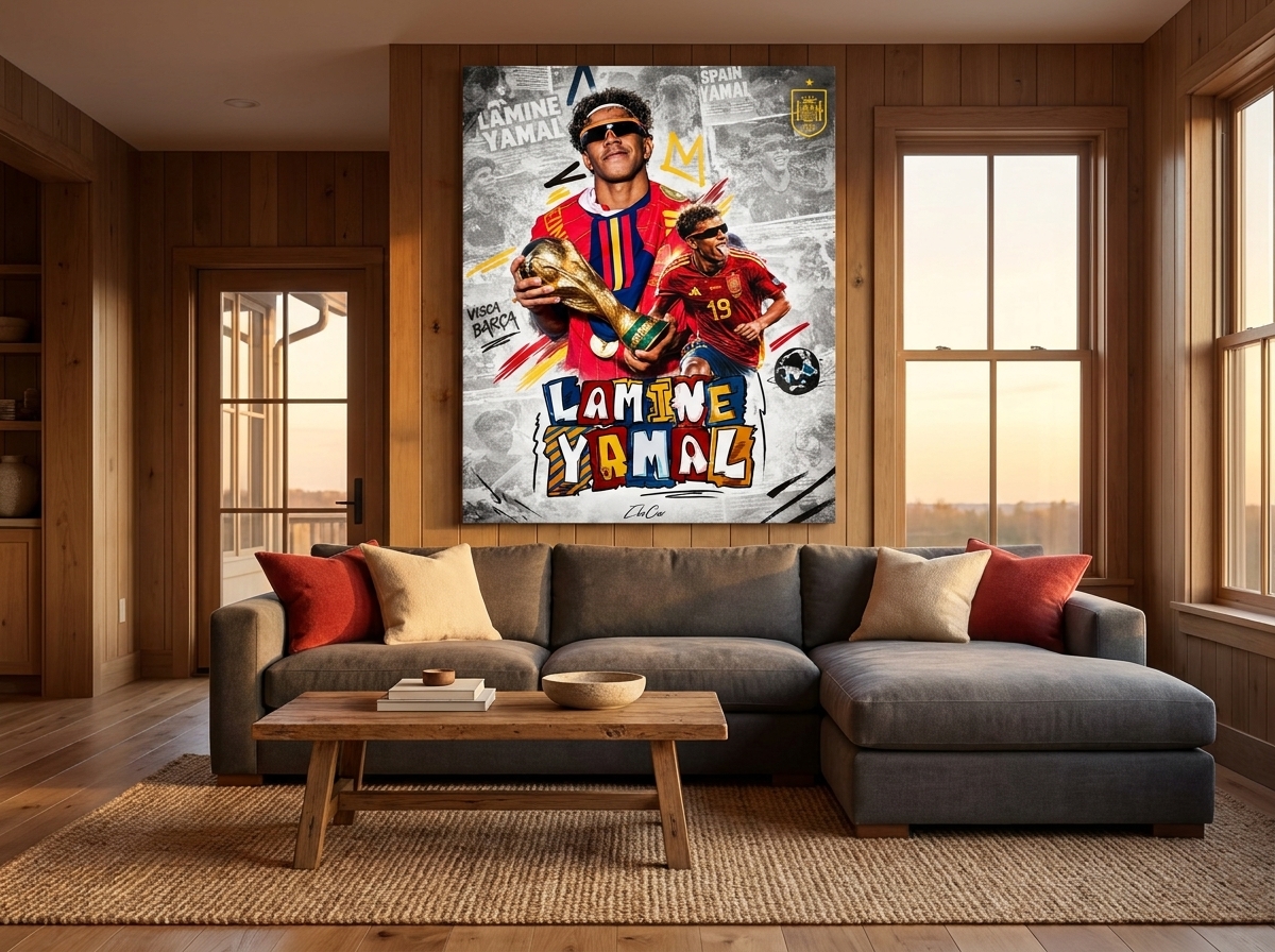 Lamine Yamal Champion Montage